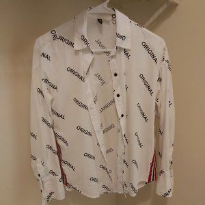 h&m button down shirts, size 4